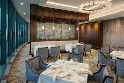 Two-tower luxury senior living community The Mather features wellness and biophilic elements Photo courtesy Mather Two-tower luxury senior living community The Mather features wellness and biophilic elements Photo courtesy Mather