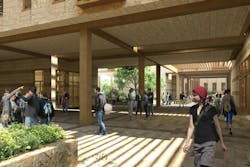 The American University in Cairo launches a 270,000-sf expansion of its campus in New Cairo, Egypt, Rendering courtesy DLR Group The American University in Cairo launches a 270,000-sf expansion of its campus in New Cairo, Egypt, Rendering courtesy DLR Group