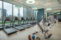 Two-tower luxury senior living community The Mather features wellness and biophilic elements Photo courtesy Mather Two-tower luxury senior living community The Mather features wellness and biophilic elements Photo courtesy Mather