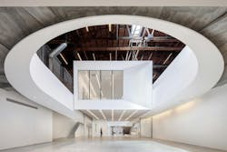 A former supersonic wind tunnel becomes a new educational facility for transportation design A former supersonic wind tunnel becomes a new educational facility for transportation design