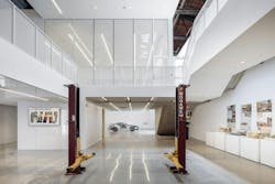 A former supersonic wind tunnel becomes a new educational facility for transportation design A former supersonic wind tunnel becomes a new educational facility for transportation design