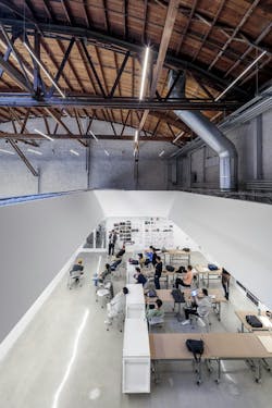 A former supersonic wind tunnel becomes a new educational facility for transportation design A former supersonic wind tunnel becomes a new educational facility for transportation design