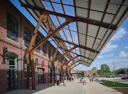 Studio Gang turns tobacco warehouse into the new home of the University of Kentucky’s College of Design Photo: (c)Tom-Harris, courtesy Studio Gang Studio Gang turns tobacco warehouse into the new home of the University of Kentucky’s College of Design Photo: (c)Tom-Harris, courtesy Studio Gang