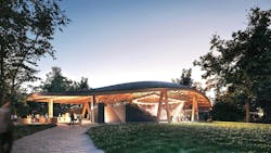 Studio Gang's performing arts center for Hudson Valley Shakespeare breaks ground. Rendering courtesy Studio Gang Studio Gang's performing arts center for Hudson Valley Shakespeare breaks ground. Rendering courtesy Studio Gang