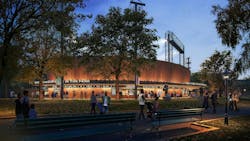 The Delacorte Theater is undergoing a major renovation. Image: Ennead Architects The Delacorte Theater is undergoing a major renovation. Image: Ennead Architects