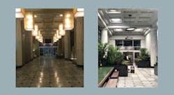 Emery Lobby, Before:after Emery Lobby, Before:after