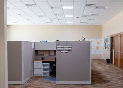 Lincoln School front offices with Solatube Daylighting Systems – no artificial light Lincoln School front offices with Solatube Daylighting Systems – no artificial light