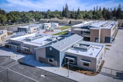 Daylighting the library at Flora Arca Mata Elementary. Photo: AMS Daylighting the library at Flora Arca Mata Elementary. Photo: AMS