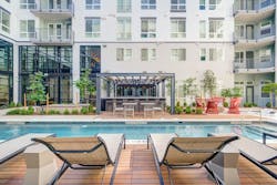 Travese Apartments, Lakewood Colo., pool deck EXT Travese Apartments, Lakewood Colo., pool deck EXT