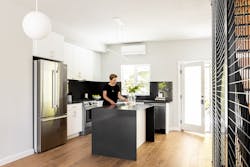 Kitchen In First Floor Townhome Kitchen In First Floor Townhome