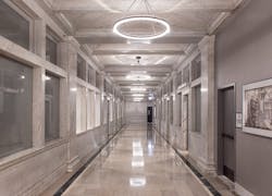 Marble lobby of Millennium on LaSalle, designed by FitzGerald, photo Seba Rut Marble lobby of Millennium on LaSalle, designed by FitzGerald, photo Seba Rut