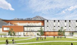 Library Design Concept, Exterior Image © Dlr Group Library Design Concept, Exterior Image © Dlr Group