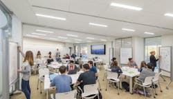 Bryant University Academic Innovation Center classroom Bryant University Academic Innovation Center classroom
