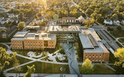 Grinnell College Humanities and Social Sciences Complex exterior Grinnell College Humanities and Social Sciences Complex exterior