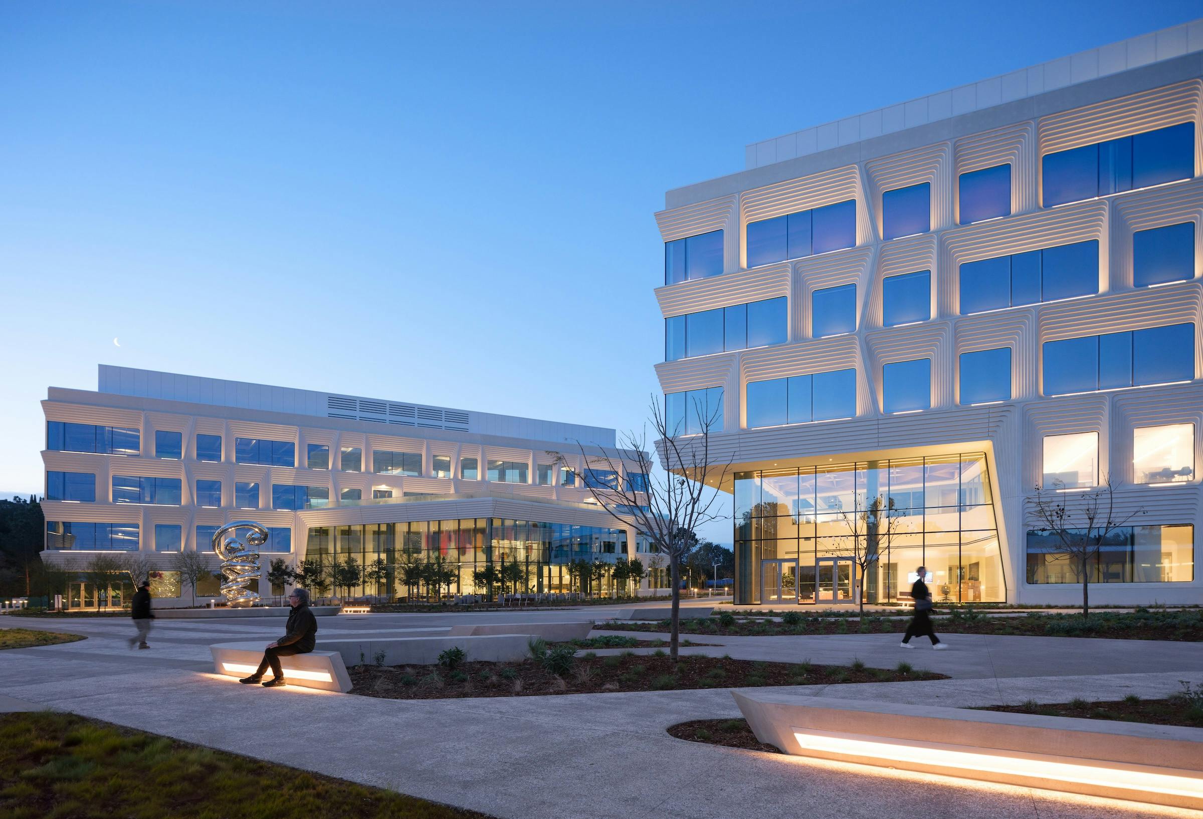 Torrey View life science research campus, San Diego, designed by Flad Architects. Photo: Jason O'Rear, courtesy Flad Architects