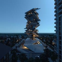 Shoupé mixed-use project by KanLan Studio Shoupé mixed-use project by KanLan Studio