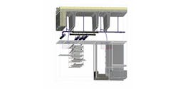 Using 3D modeling for concrete tee construction for fire protection in a data center Using 3D modeling for concrete tee construction for fire protection in a data center