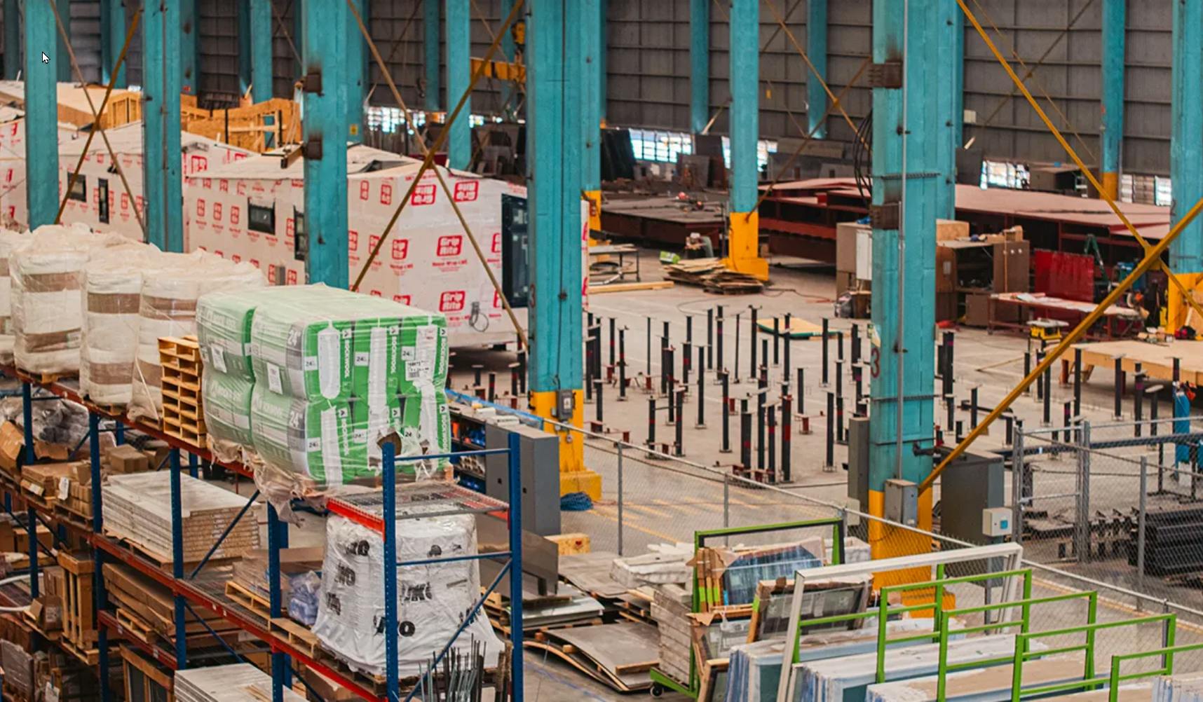 R2 Building&rsquo;s plant in Mexico produces steel-framed modules for low- and high-rise residential buildings. Image credit: Courtesy of Webcor and R2 Building