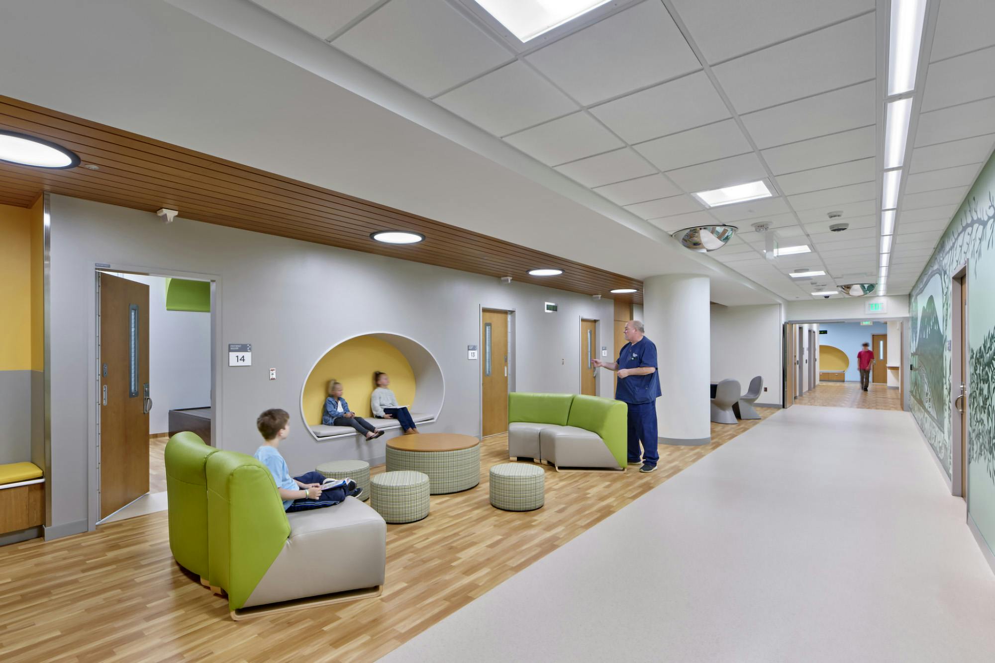 Behavioral Health Facility interior lobby