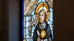 bishopdwengerhighschoolchapelstainedglassdetail bishopdwengerhighschoolchapelstainedglassdetail