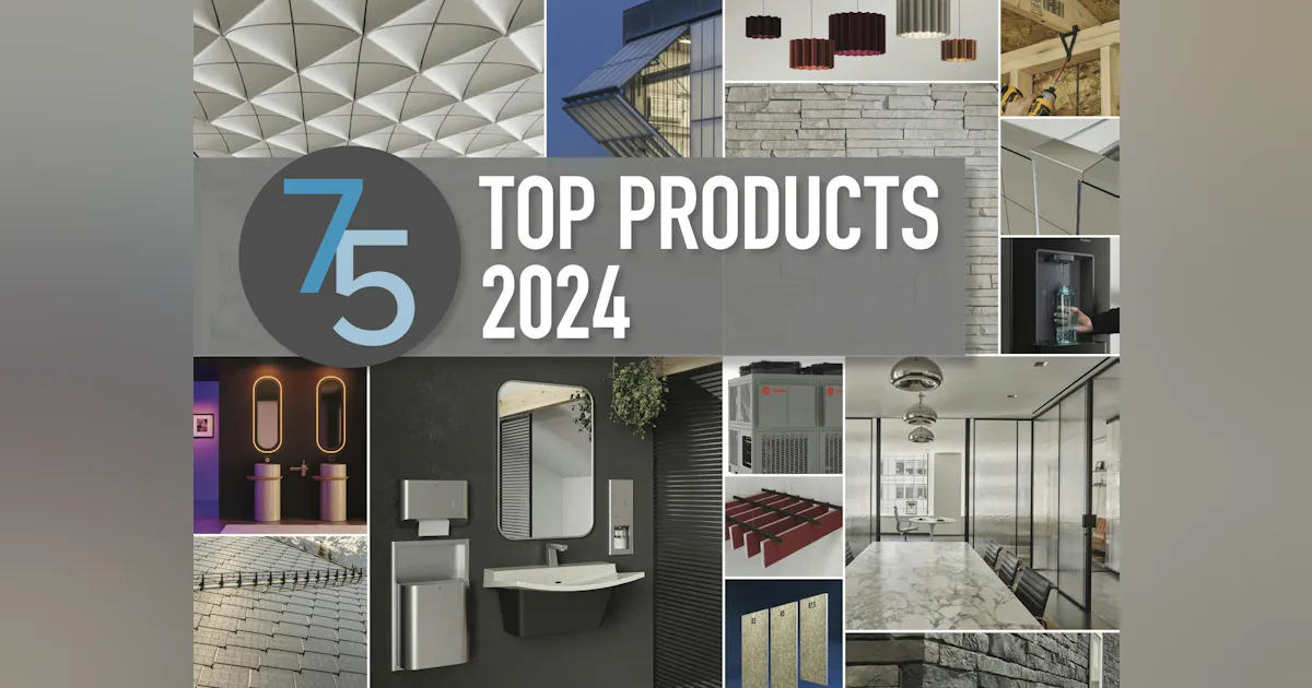 75 Building 75 top building products for 2024, Building Design+Construction ...