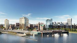Hoboken Connect is that city’s largest redevelopment project to date. Image: LCOR Hoboken Connect is that city’s largest redevelopment project to date. Image: LCOR