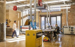 Corgan sees The Shop as a go-to facility for anything fabrication-related. Photo courtesy Corgan Corgan sees The Shop as a go-to facility for anything fabrication-related. Photo courtesy Corgan