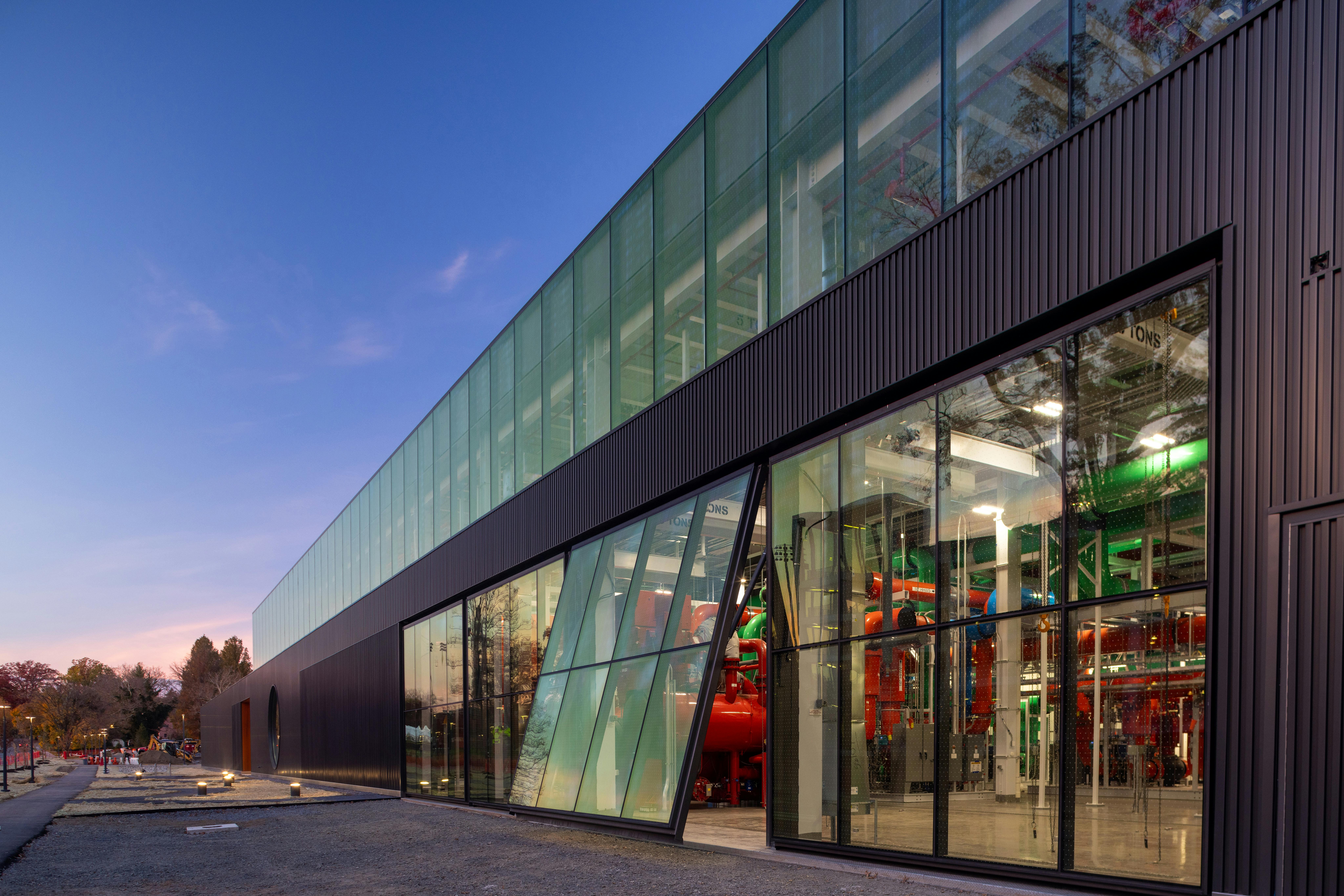 TIGER (Thermally Integrated Geo-Exchange Resource) building for Princeton University. Photo: Burns & McDonnell