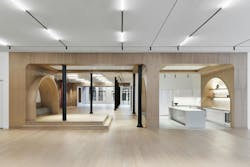 836 Broadway, New York, N.Y. A central pavilion frames the pantry to create a communal hub 836 Broadway, New York, N.Y. A central pavilion frames the pantry to create a communal hub