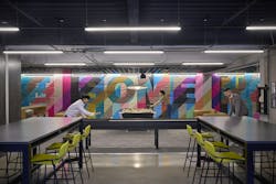 Southline, Dorchester, Mass. Southline’s lounge space on level 2 features shuffleboard and billiards Southline, Dorchester, Mass. Southline’s lounge space on level 2 features shuffleboard and billiards