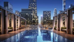 685 Fifth Avenue, New York, N.Y. The new residences include 69 luxury units as well as a spa, gym, residents’ lounge, roof deck, and pool 685 Fifth Avenue, New York, N.Y. The new residences include 69 luxury units as well as a spa, gym, residents’ lounge, roof deck, and pool