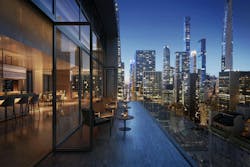 685 Fifth Avenue, New York, N.Y. Engineers designed multiple setbacks to comply with zoning and avoid creating a canyon effect on the street below 685 Fifth Avenue, New York, N.Y. Engineers designed multiple setbacks to comply with zoning and avoid creating a canyon effect on the street below