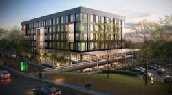 Pictured: Rendering of Confidential Financial Organization Headquarters, Raleigh, N.C. Pictured: Rendering of Confidential Financial Organization Headquarters, Raleigh, N.C.