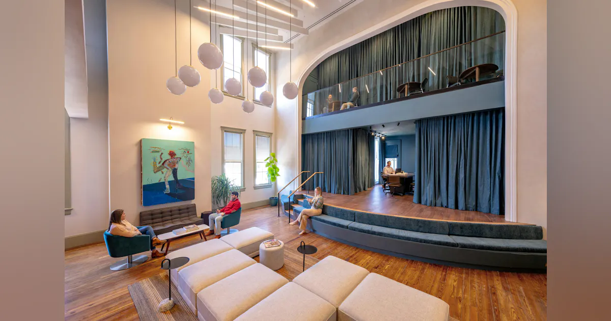 Adaptive reuse of 1900s-era school has grand reopening as co-working space Adaptive reuse of 1900s-era school has grand reopening as co-working space