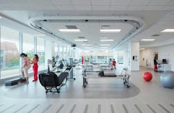 The Perkins&Will-design Gardner Neuroscience Institute is an example of a building that supports advanced neurological care. The Perkins&Will-design Gardner Neuroscience Institute is an example of a building that supports advanced neurological care.