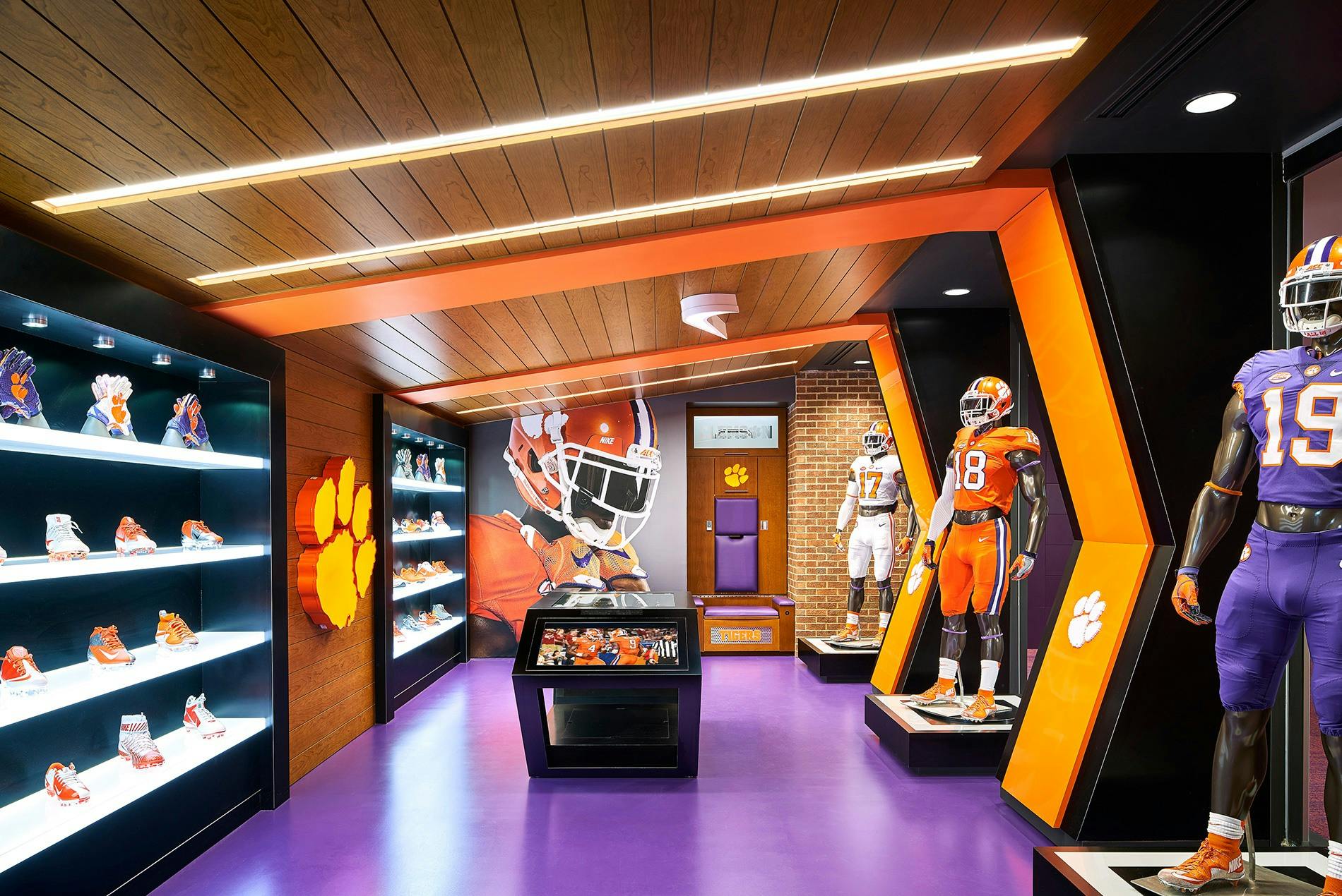 Clemson University&rsquo;s Allen N. Reeves Football Operations Complex. Photo &copy; HOK