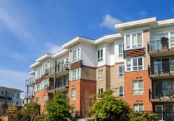 Architectural details of modern apartment building. Architectural details of modern apartment building.