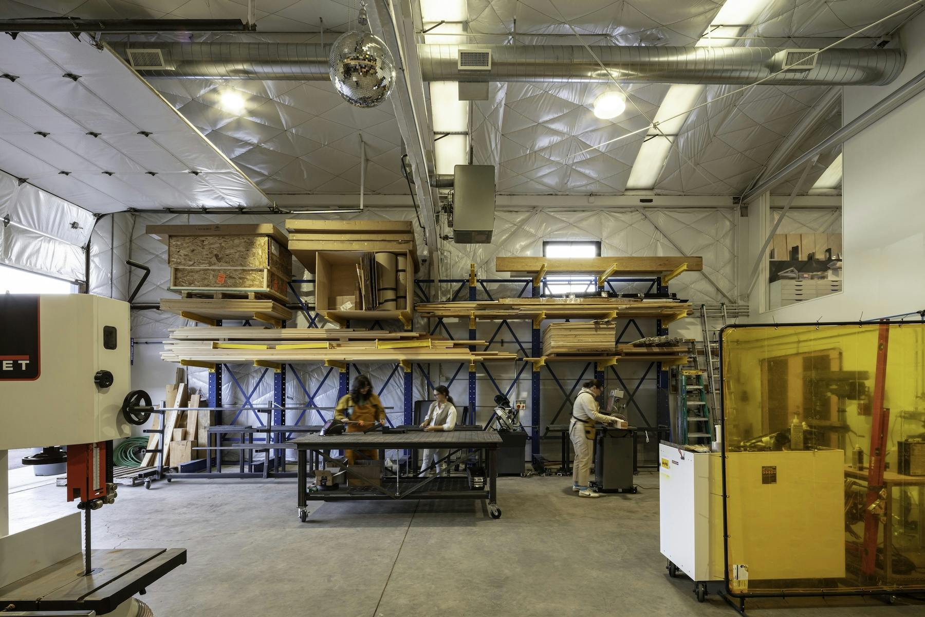 The 2,000-sf SkylabSHOP pushes the firm's creative boundaries while enhancing functionality.