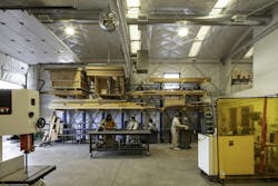 The 2,000-sf SkylabSHOP pushes the firm's creative boundaries while enhancing functionality. The 2,000-sf SkylabSHOP pushes the firm's creative boundaries while enhancing functionality.