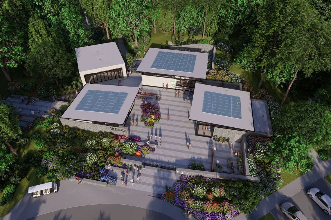 Barbey Family Welcome Center, courtesy GWWO