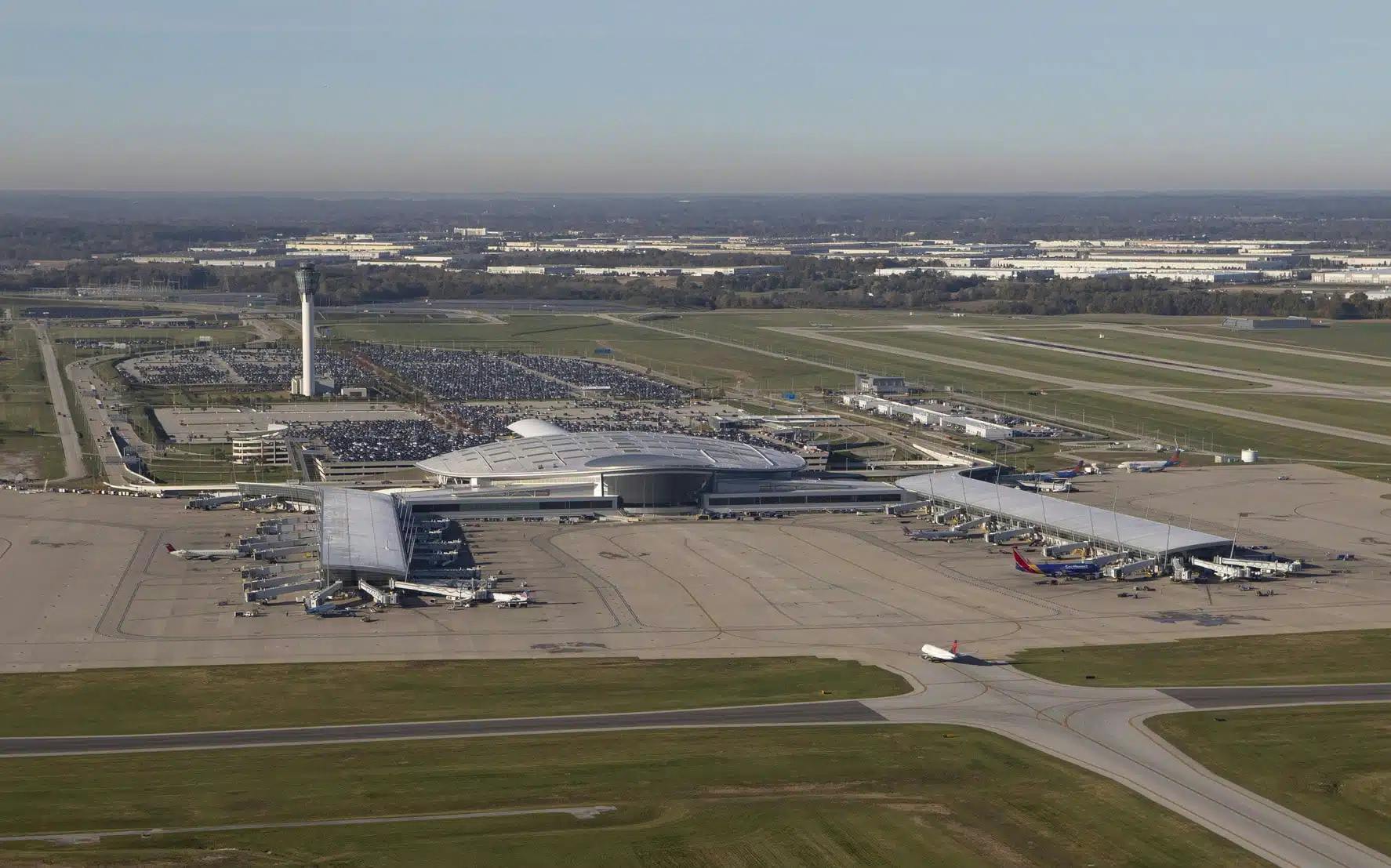 The Indianapolis International Airport. Photo courtesy Kimley-Horn