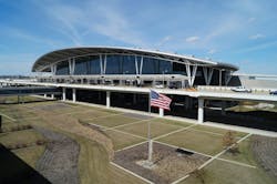 The Indianapolis International Airport is a testament to the ability of microgrids to help airports meet renewable energy goals. Photo courtesy Kimley-Horn The Indianapolis International Airport is a testament to the ability of microgrids to help airports meet renewable energy goals. Photo courtesy Kimley-Horn