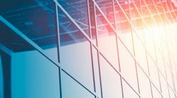 Business Office Glass Windows Building with Sun Reflect for Modern Construction Background Business Office Glass Windows Building with Sun Reflect for Modern Construction Background