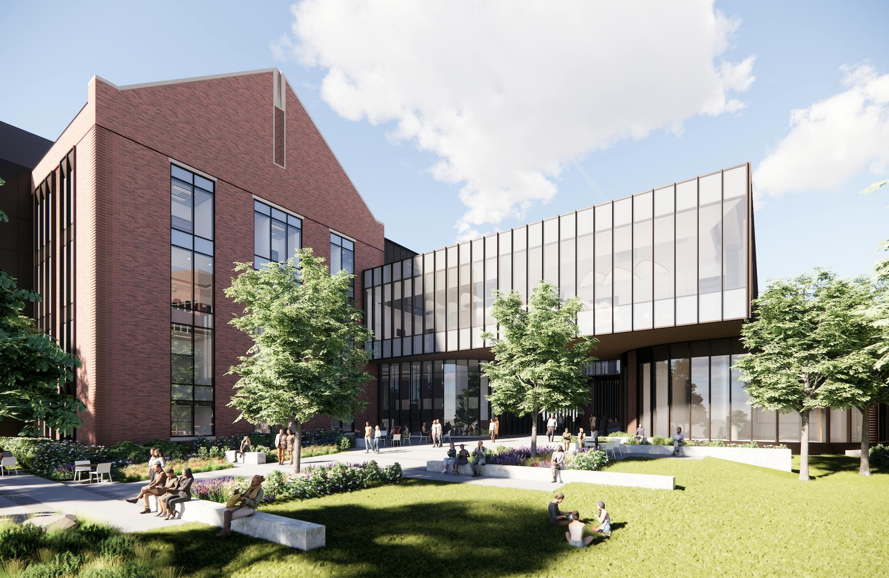 The 116,000-sf Student Success Center will be the first on University of Tennessee-Knoxville's campus to utilize mass timber in its construction.