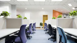 New modern office interior scenes