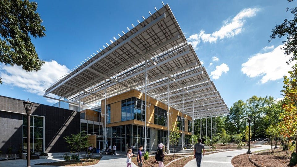 Kendeda Building. Photo courtesy Skanska