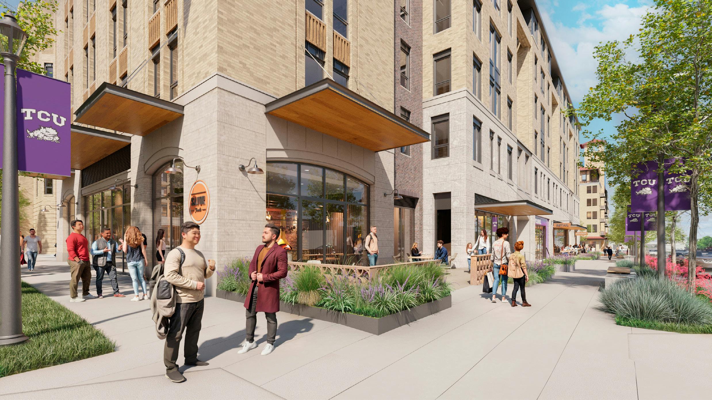 Rendering: Ramza, courtesy TCU and Endeavor Real Estate Group