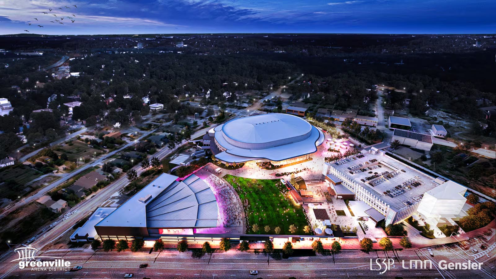 Credit: Gensler, LS3P, and LMN