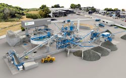 A new Wash Plant in Philadelphia can process 250 truckloads of construction waste per day. A new Wash Plant in Philadelphia can process 250 truckloads of construction waste per day.