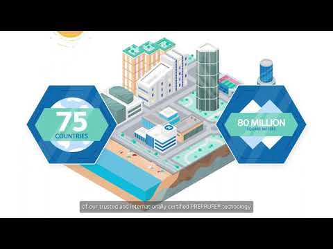 PREPRUFE&circledR;, the first fully bonded, pre-applied waterproofing membrane system